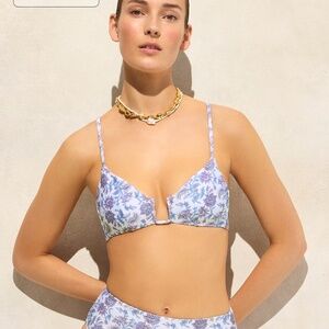 J. Crew Mira bikini top